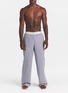 Figure View - Click To Enlarge - SKIMS - SKIMS Cotton Poplin Logo Band Pants