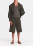 Back View - Click To Enlarge - SKIMS - Woven Relaxed Shirt