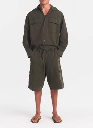 Figure View - Click To Enlarge - SKIMS - Woven Relaxed Shirt