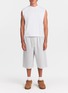 Back View - Click To Enlarge - SKIMS - Heavyweight Cotton Cropped Muscle Tank
