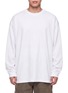 Main View - Click To Enlarge - SKIMS - Heavyweight Cotton Long Sleeve T-shirt