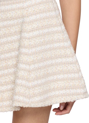  - THE LAURENT - Gabriel Tweed Flared Mini Skirt