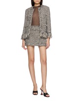 ☆laubeblanc Fringe tweed Jacket☆ Fringe tweed Jacket