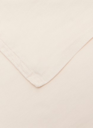 Detail View - Click To Enlarge - LAMEIRINHO - X Lane Crawford Twin Size Duvet Cover Set — Cloud