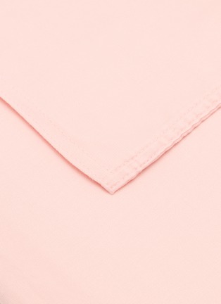 Detail View - Click To Enlarge - LAMEIRINHO - X Lane Crawford Twin Size Duvet Cover Set — Peach