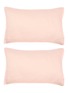 LAMEIRINHO X Lane Crawford Pillow Case Set — Peach