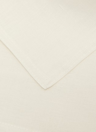 Detail View - Click To Enlarge - LAMEIRINHO - X Lane Crawford Twin Size Duvet Cover Set — Cloud
