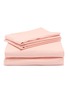 LAMEIRINHO X Lane Crawford Twin Size Duvet Cover Set — Peach