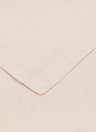 Detail View - Click To Enlarge - LAMEIRINHO - X Lane Crawford King Size Duvet Cover Set — Sand