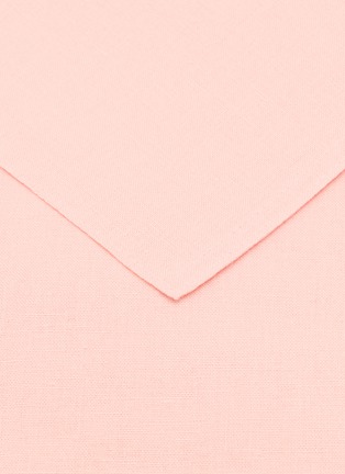 Detail View - Click To Enlarge - LAMEIRINHO - X Lane Crawford Queen Size Duvet Cover Set — Peach