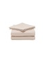 LAMEIRINHO X Lane Crawford Twin Size Duvet Cover Set — Sand