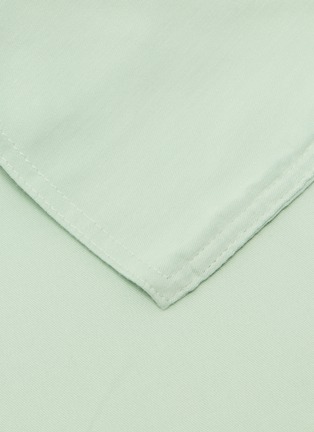 Detail View - Click To Enlarge - LAMEIRINHO - X Lane Crawford Queen Size Duvet Cover Set — Spearmint