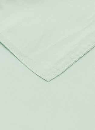 Detail View - Click To Enlarge - LAMEIRINHO - X Lane Crawford Twin Size Duvet Cover Set — Spearmint