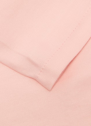 Detail View - Click To Enlarge - LAMEIRINHO - X Lane Crawford Super King Size Bottom Flat Sheet — Peach