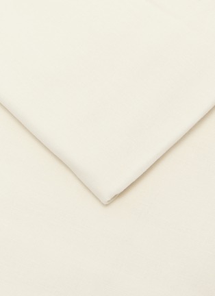 Detail View - Click To Enlarge - LAMEIRINHO - X Lane Crawford Super King Size Bottom Flat Sheet — Cloud