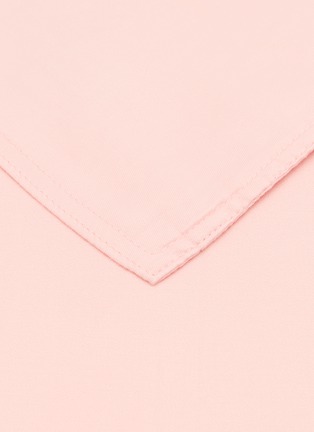 Detail View - Click To Enlarge - LAMEIRINHO - X Lane Crawford Queen Size Duvet Cover Set — Peach