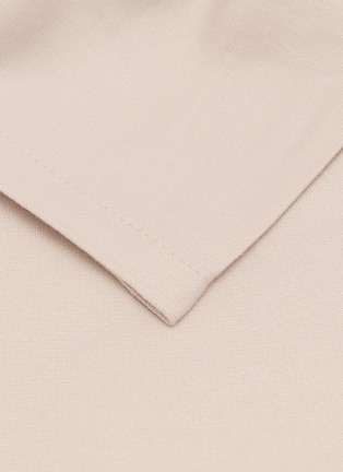 Detail View - Click To Enlarge - LAMEIRINHO - X Lane Crawford Super King Size Bottom Flat Sheet — Sand