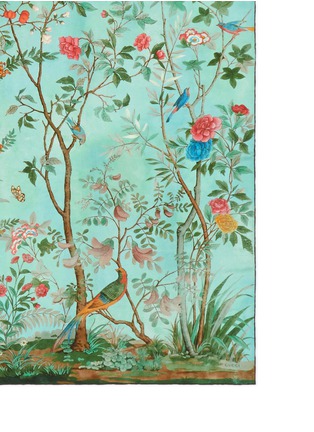 Detail View - Click To Enlarge - GUCCI - 'Tree of Life' print silk twill scarf