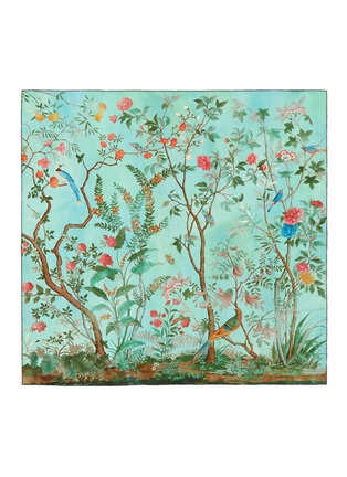 Main View - Click To Enlarge - GUCCI - 'Tree of Life' print silk twill scarf