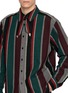  - TOGA VIRILIS - Flannel Striped Cotton Shirt