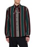 TOGA VIRILIS Flannel Striped Cotton Shirt