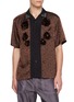 TOGA VIRILIS Cupra Jacquard Floral Shirt