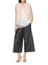 Figure View - Click To Enlarge - YVES SALOMON - Feather Silk Lined Vest