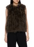 YVES SALOMON Feather Silk Lined Vest