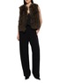 Figure View - Click To Enlarge - YVES SALOMON - Feather Silk Lined Vest
