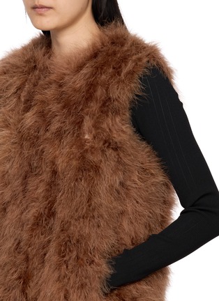  - YVES SALOMON - Feather Silk Lined Vest