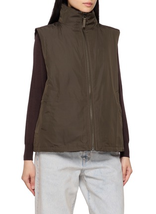 Detail View - Click To Enlarge - YVES SALOMON - Rev Mink Fur Vest