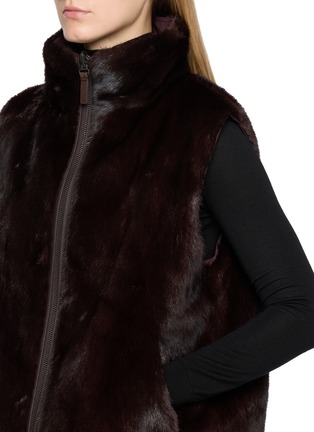  - YVES SALOMON - Reversible Mink Fur Vest