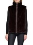 YVES SALOMON Reversible Mink Fur Vest