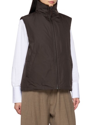 Detail View - Click To Enlarge - YVES SALOMON - Rev Mink Fur Vest