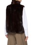 Back View - Click To Enlarge - YVES SALOMON - Rev Mink Fur Vest