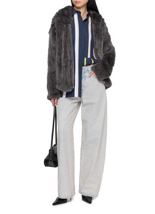 Figure View - Click To Enlarge - YVES SALOMON - Rex Fur Hood Jacket