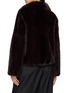 Back View - Click To Enlarge - YVES SALOMON - Notch Lapel Mink Jacket