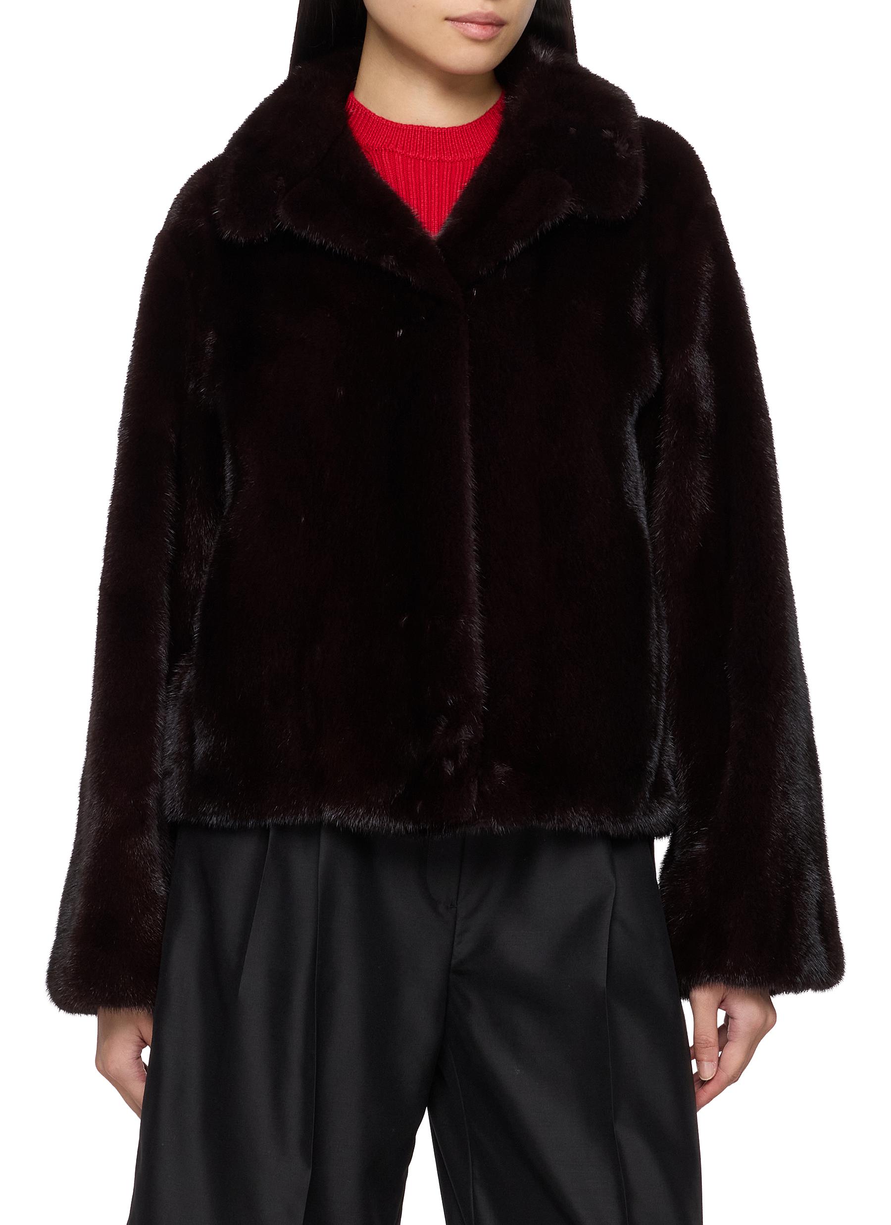 YVES SALOMON | Notch Lapel Mink Jacket | Women | Lane Crawford