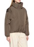 Detail View - Click To Enlarge - YVES SALOMON - Fox Fur Removable Gloves Puffer Jacket