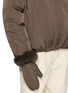  - YVES SALOMON - Fox Fur Removable Gloves Puffer Jacket