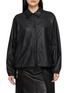 YVES SALOMON Drawstring Hem Snap Button Jacket