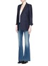 Figure View - Click To Enlarge - J BRAND - 'Another Love Story' mid rise kick flare jeans