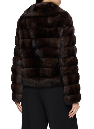 Back View - Click To Enlarge - YVES SALOMON - Sable Fur Jacket