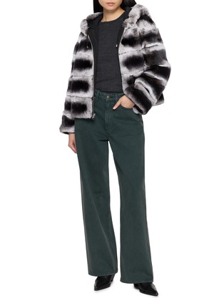 Figure View - Click To Enlarge - YVES SALOMON - Reversible Veste Fur Jacket