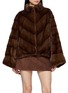 YVES SALOMON Mink Cape Jacket