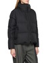 Detail View - Click To Enlarge - YVES SALOMON - Fur-Lined Hooded Down Jacket