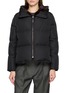 YVES SALOMON Fur-Lined Hooded Down Jacket