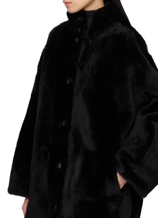  - YVES SALOMON - Long-Sleeve Shearling Coat