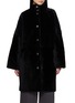 YVES SALOMON Long-Sleeve Shearling Coat