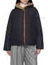 YVES SALOMON Fur-Lined Hooded Jacket